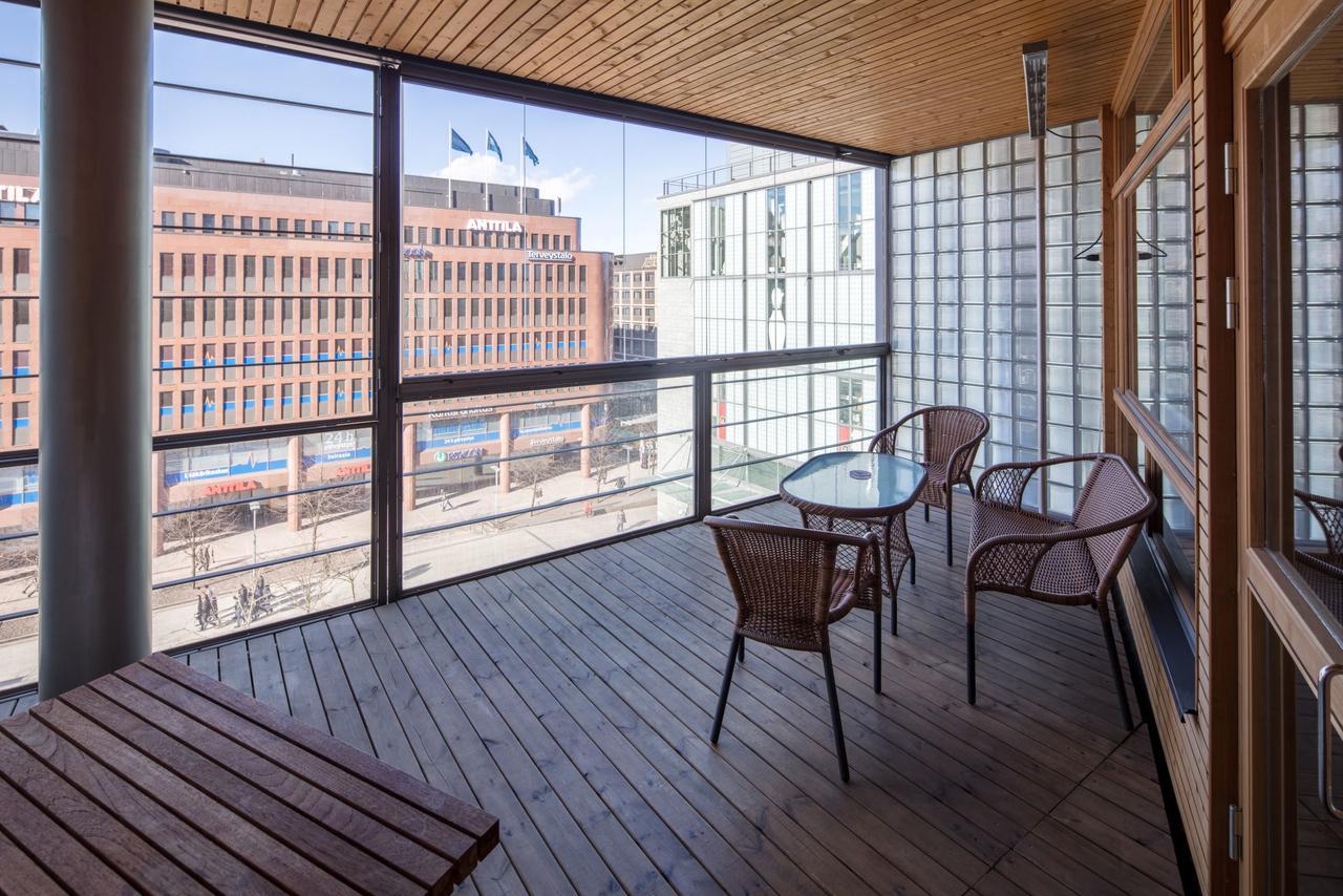 City Center Park View Studio With Sauna And Balcony Leilighet Helsingfors Eksteriør bilde